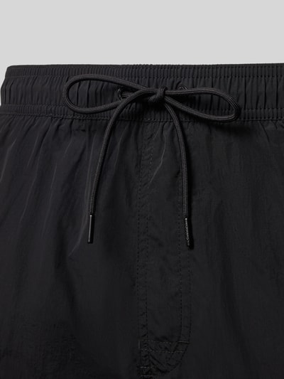 Calvin Klein Underwear Regular Fit Badeshorts mit Gesäßtasche Black 2