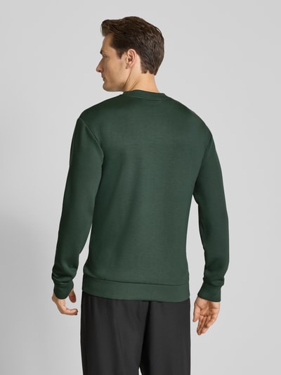 SELECTED HOMME Regular Fit Sweatshirt aus Viskose-Mix Modell 'EMANUEL' Dunkelgruen 5