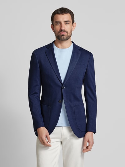 JOOP! Collection Marynarka na 2 guziki z brustaszą model ‘Dash’ Granatowy 4