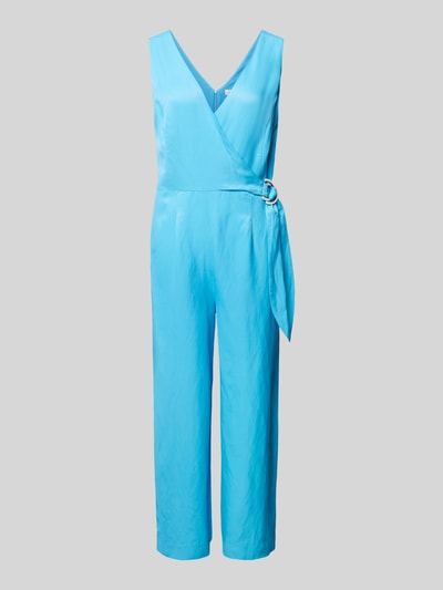 s.Oliver BLACK LABEL Jumpsuit in Wickel-Optik Hellblau 2