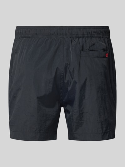 HUGO Badehose mit Label-Patch Modell 'DOMINICA' Black 4