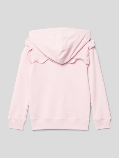 Polo Ralph Lauren Kids Sweatjack met labelstitching Roze - 3