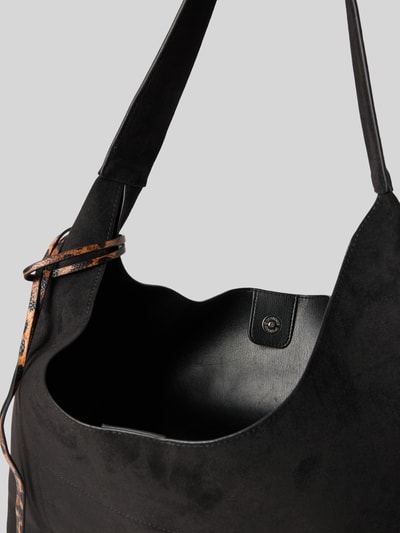 Steve Madden Handtasche mit Tragehenkel Modell 'Blenore' Black 5