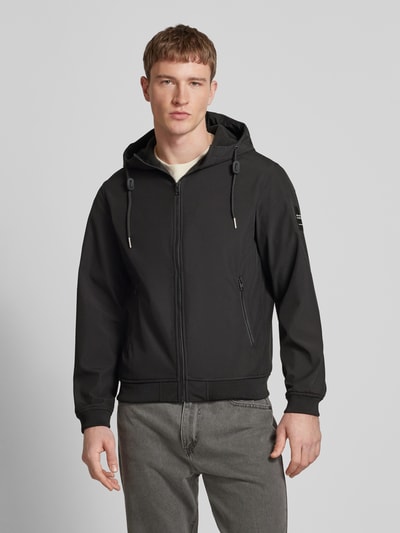 Jack & Jones Softshell-Jacke mit Reißverschlusstaschen Modell 'BASIC' Black 4