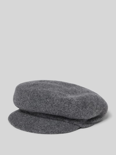 Loevenich Muts met verstevigde klep, model 'Bakerboy' Donkergrijs - 1