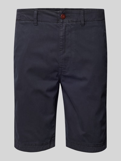 Superdry Regular fit korte chino met steekzakken opzij Donkerblauw - 2