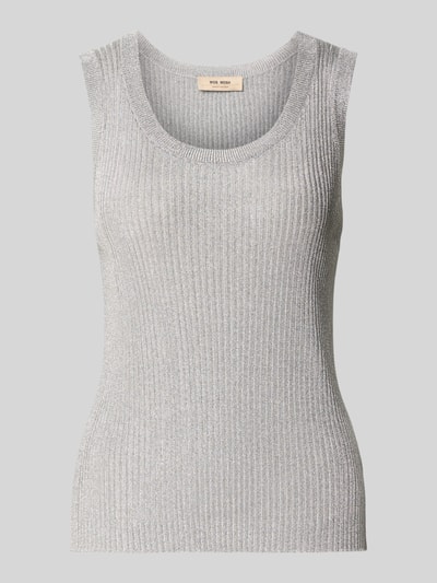 MOS MOSH Tanktop mit Rundhalsausschnitt Modell 'Relena' Silber 2