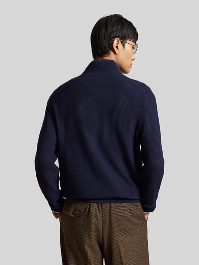 Polo Ralph Lauren Pullover aus Wolle mit Troyerkragen Marine 5