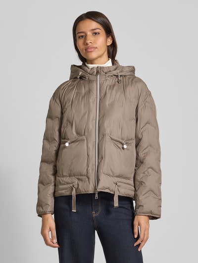 WHITE LABEL Regular Fit Jacke mit Pattentaschen Schlamm 4