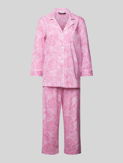 Lauren Ralph Lauren Pyjama mit Streifenmuster Blau 1