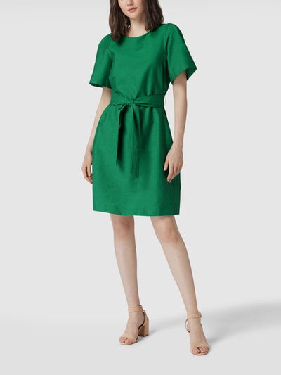 Weekend Max Mara Knielanges Kleid mit Taillenband Modell 'Catullo' Gruen 1