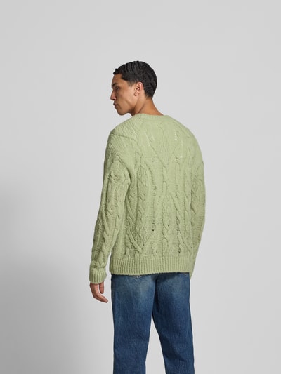 Closed Wollpullover in Strick-Optik Mint 5
