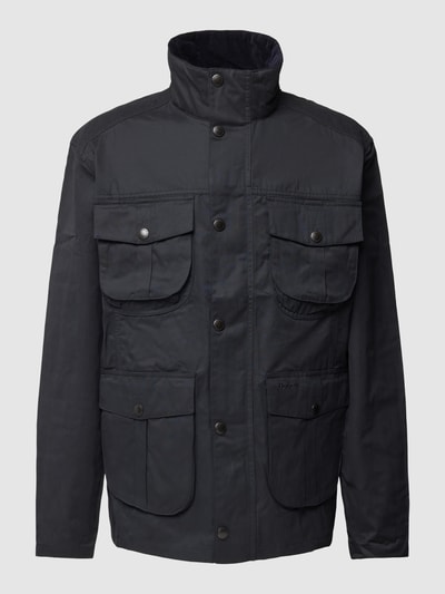 Barbour Jacke mit Stehkragen Modell 'SANDERLI' Marine 2