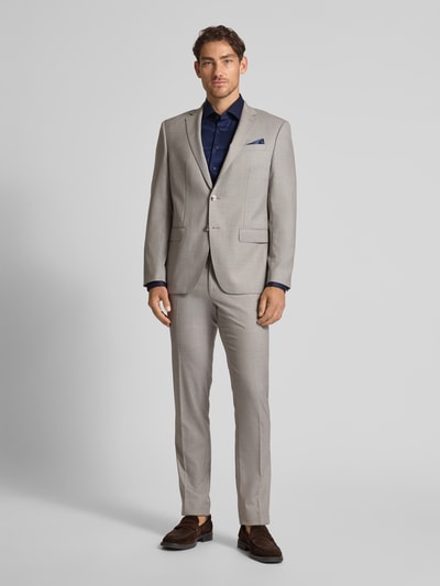 ETERNA Slim Fit Business-Hemd mit Kentkragen Marine 1