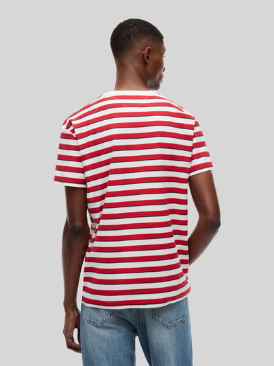 Tommy Jeans regular fit T-shirt van puur katoen Rood - 5