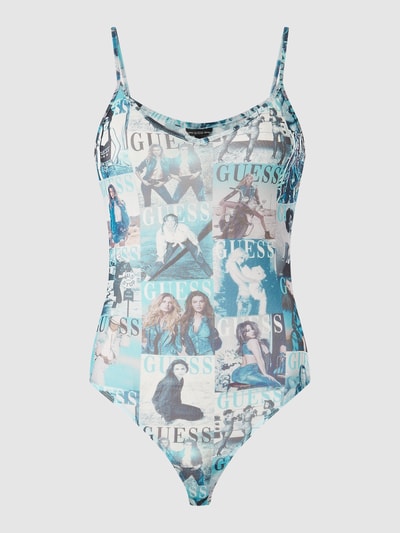 Guess Badpak met all-over motief  Bleu - 1