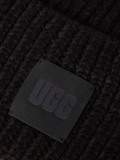 UGG Beanie met labeldetail Zwart - 2