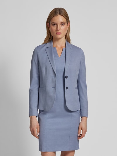 Christian Berg Woman Selection Blazer mit Strukturmuster Hellblau 4