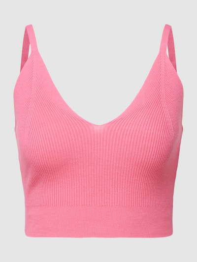 Scotch & Soda Crop Top mit Spaghettiträgern Pink 2