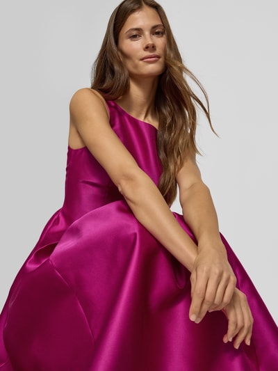 Adrianna Papell Cocktailjurk met boothals Felroze - 3