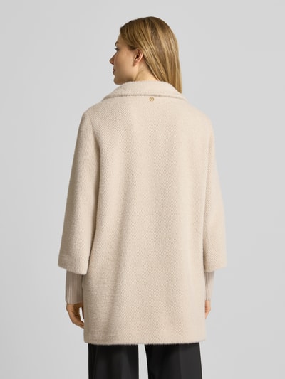 s.Oliver BLACK LABEL Regular Fit Mantel mit Stehkragen Sand 5