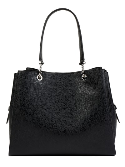 Emporio Armani Shopper in Leder-Optik Black 4