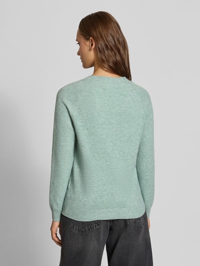 ONLY Regular Fit Pullover mit Rundhalsausschnitt Modell 'RICA' Schilf Melange 5