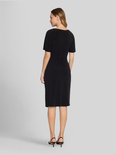 Vera Mont Cocktailjurk met plooien in de taille Zwart - 5