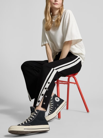 LeGer by Lena Gercke Regular fit trackpants met galonstrepen, model 'Suzi' Zwart - 3