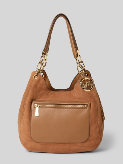 MICHAEL Michael Kors Shoulder Bag mit Logo-Charm Modell 'Lillie' Camel 4