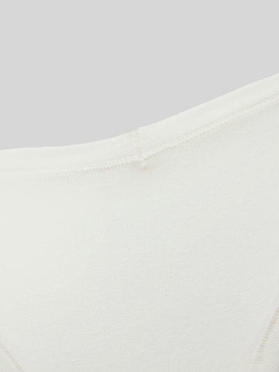 ORGANIC BASICS Slip mit Label-Print Offwhite 2