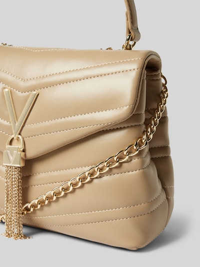 VALENTINO BAGS Handtasche mit Steppnähten Modell 'PRIVILEGE' Beige 2