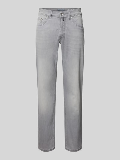 Pierre Cardin Tapered fit jeans in 5-pocketmodel, model 'Lyon' Donkerblauw - 2