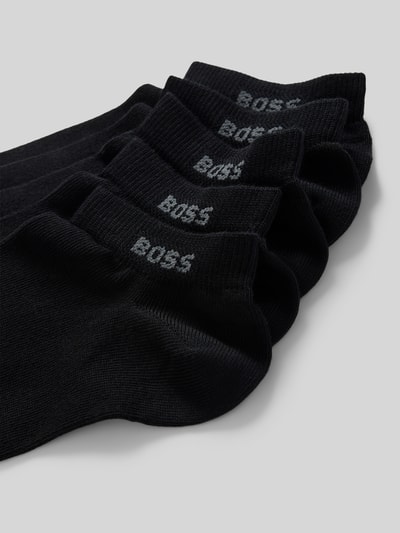 BOSS Sneakersocken mit Label-Detail im 5er-Pack Black 2