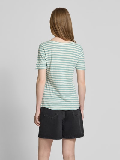 Marc O'Polo Regular fit T-shirt van puur katoen Mintgroen - 5