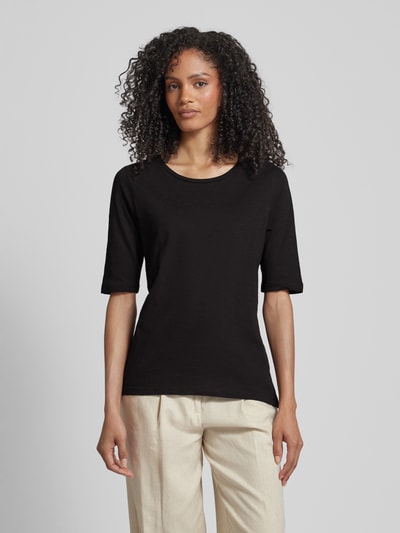 Soyaconcept T-Shirt mit Rundhalsausschnitt Modell 'Babette' Black 4