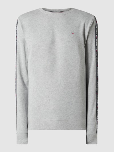 Tommy Hilfiger Sweatshirt aus Baumwollmischung Silber 2