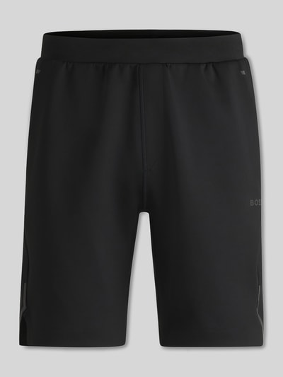 BOSS Green Regular dit sweatshorts van sneldrogend weefsel, model 'HECON ACTIVE' Zwart - 2