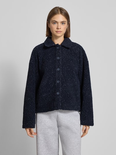 Review Kurtka z futerka Granatowy 4