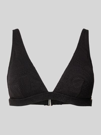 Shiwi Top bikini ze wzorem paisley model ‘Amy’ Czarny 1