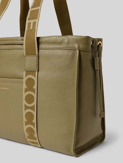 Coccinelle Handtas met labeldetails, model '2DAY SIGNATURE' Olijfgroen - 2