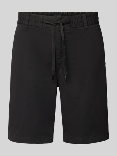 Produktfoto, Tapered Chinoshorts aus Baumwoll-Mix von BOSS Orange, Optik: Unifarben, Passform: Tapered, 5-Pocket-Design, Twill, Label-Patch