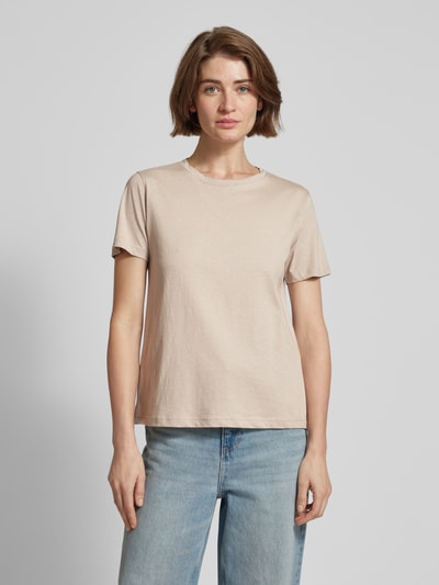 Mango T-Shirt mit Rundhalsausschnitt Modell 'CHALACA' Beige 4