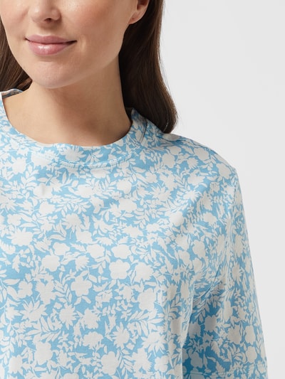 Esprit T-Shirt mit Allover-Muster  Türkis 3