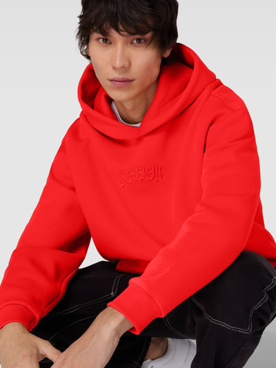 REVIEW Basic hoodie Rood - 3