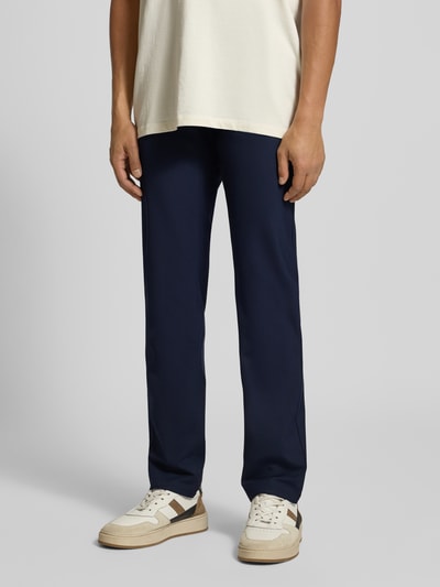 Brax Spodnie materiałowe o kroju straight fit z 5 kieszeniami Granatowy 4