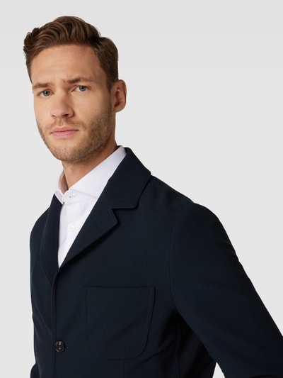 MOS MOSH Blazer met steekzakken, model 'Grady' Marineblauw - 3