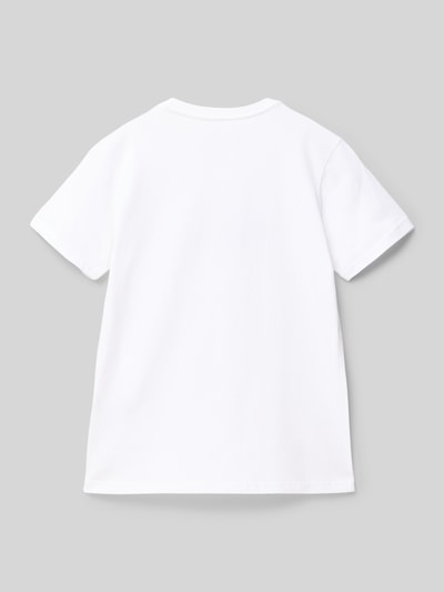 Quiksilver T-shirt z nadrukiem z logo Biały 3