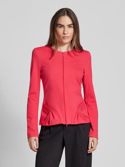 Emporio Armani Blazer mit Zweiwege-Reißverschluss Rot 4