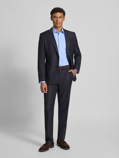 Christian Berg Men Regular fit vrijetijdsoverhemd met kentkraag Bleu - 1